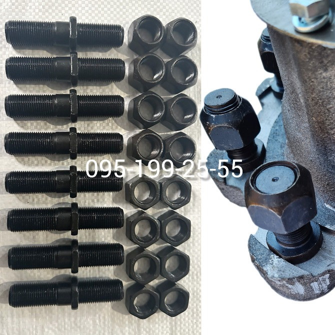 Шпилька М18х1.5 маточини 2ПТС-4. Шпилька М18х1.5 маточини КТУ-10 Дніпро - зображення 1