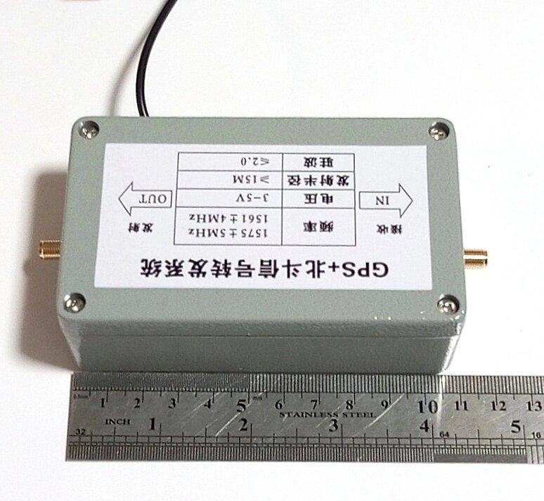 GPS репитер усилитель 1575MHz+1561MHz 37dB 3-5V с антенной грибовидной 3.5dB, 20 м кабеля, полный ко Дніпро - зображення 6