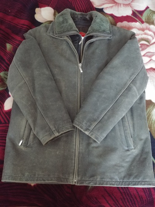 Куртка кожаная мужская всесезонная (52-54р) (зима, весна, осень) Лубни - зображення 2