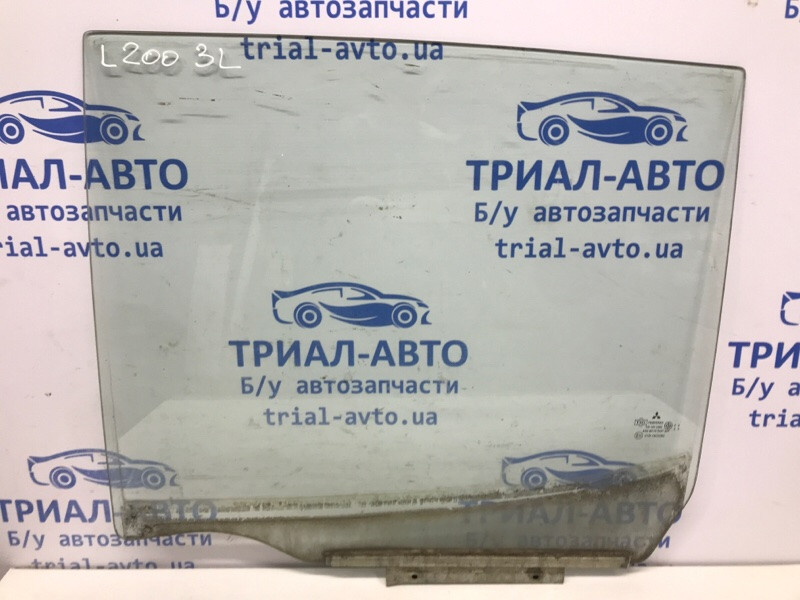 Стекло двери заднее левое Mitsubishi L200 2006-2015 5736A007 (Арт. 51159) Київ - зображення 1