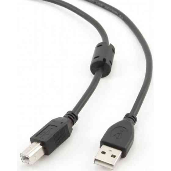 Кабель для принтера Cablexpert USB to USB Type-B V 2.0 (M/M) AM/BM 1.8 м Ф. Чорний (CCF-USB2-AMBM-6) Харків