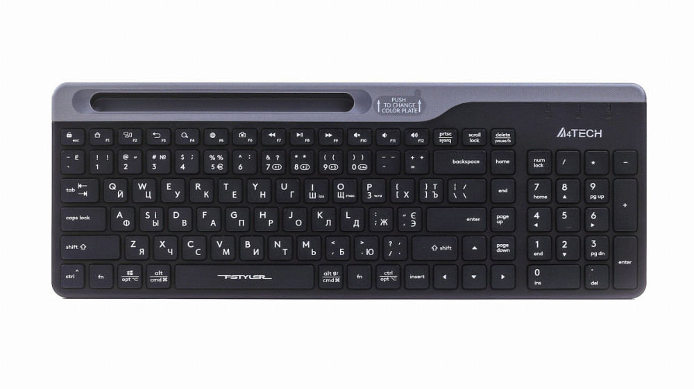 Клавиатура беспроводная A4Tech Fstyler FBK25(Black) черная Київ - зображення 1