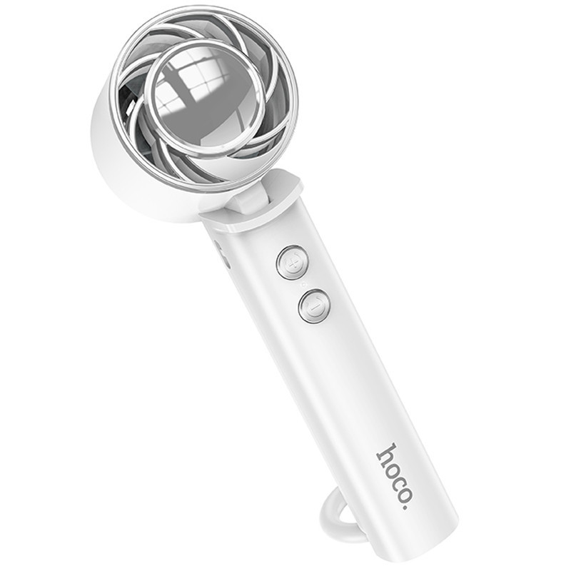 Портативный вентилятор Hoco HX61 Exquisite handheld folding fan 1200 mAh Херсон - изображение 1