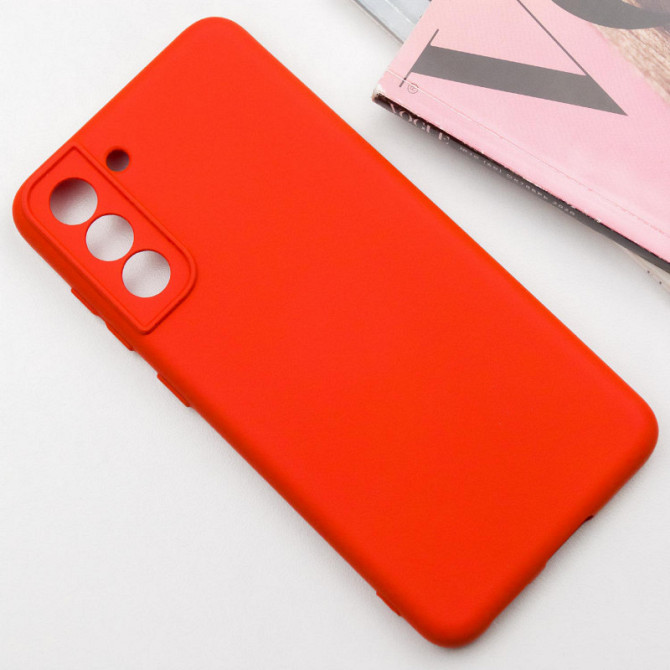Чехол TPU GETMAN Liquid Silk Full Camera для Samsung Galaxy S21 FE Херсон - зображення 8