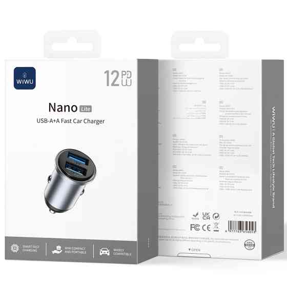 АЗУ WIWU CC031 Nano Lite 12W (2USB-A) Херсон