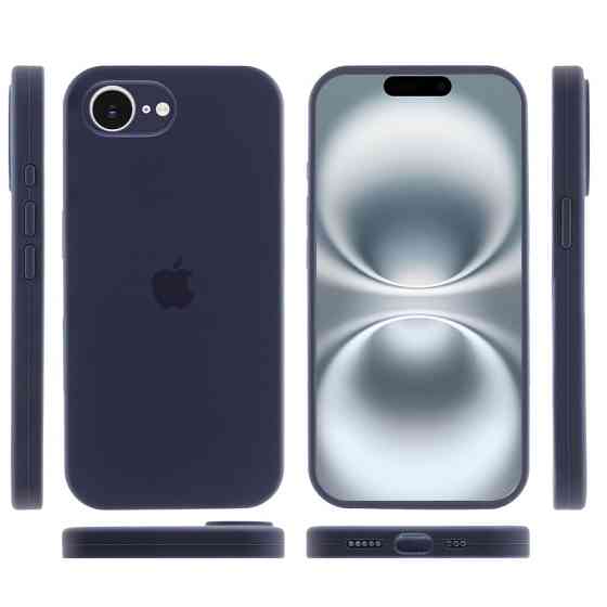 Чехол Silicone Case Full Camera Protective (AA) для Apple iPhone 16e (6.1") Херсон