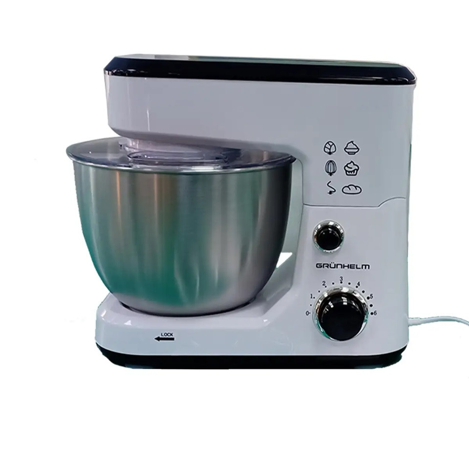 Кухонный комбайн Grunhelm GKM0010 1000 Вт белый Киев - изображение 1