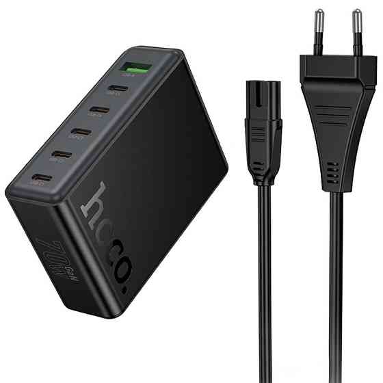 СЗУ Hoco C152A Modern PD70W 6in1 (5USB-C и 1USB-A) Херсон