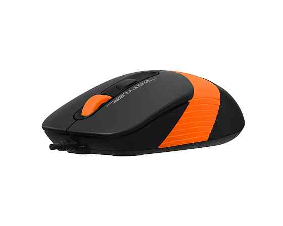 Мышь компьютерная проводная A4Tech Fstyler FM10S Black/Orange оранжевая Киев