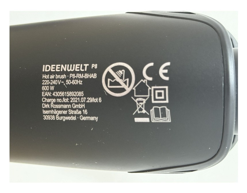 Фен щітка гребінець для укладки та завивки локонів Косов - изображение 4