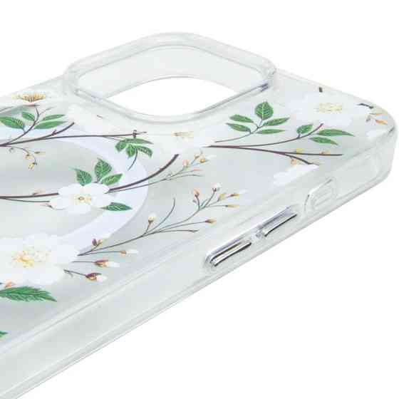 TPU+PC чехол Clear Garden with MagSafe для Apple iPhone 16 Pro Max (6.9") Херсон