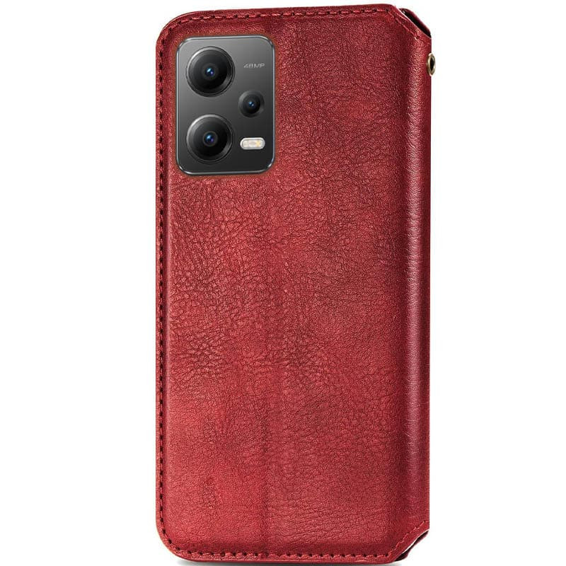 Кожаный чехол-книжка GETMAN Cubic (PU) для Xiaomi Poco X5 Pro 5G / Redmi Note 12 Pro 5G Херсон - зображення 2