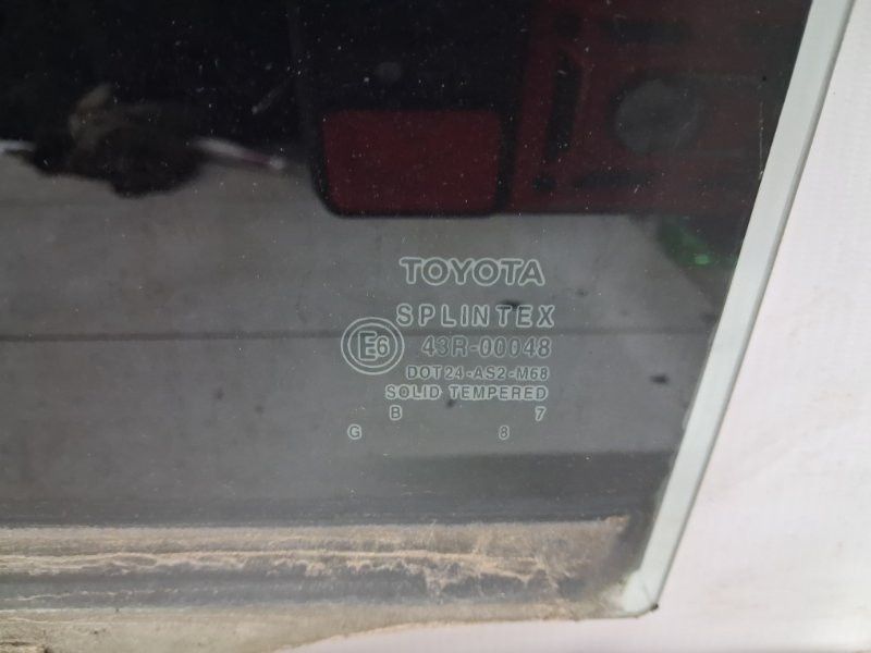 Стекло двери заднее левое Toyota Avensis 2002-2010 6810405120 (Арт. 78495) Киев - изображение 3