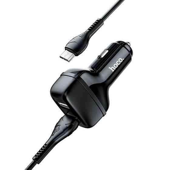 АЗУ Hoco Z36 Leader 2.4A (2USB-A) + кабель USB to MicroUSB Херсон