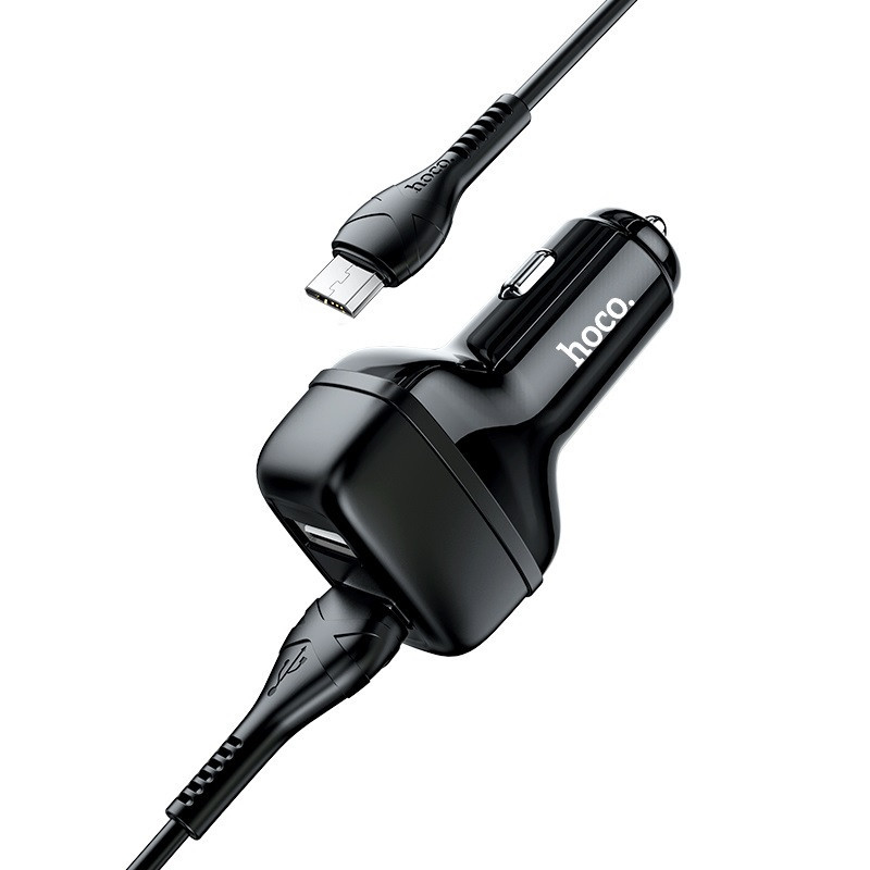 АЗУ Hoco Z36 Leader 2.4A (2USB-A) + кабель USB to MicroUSB Херсон - изображение 3