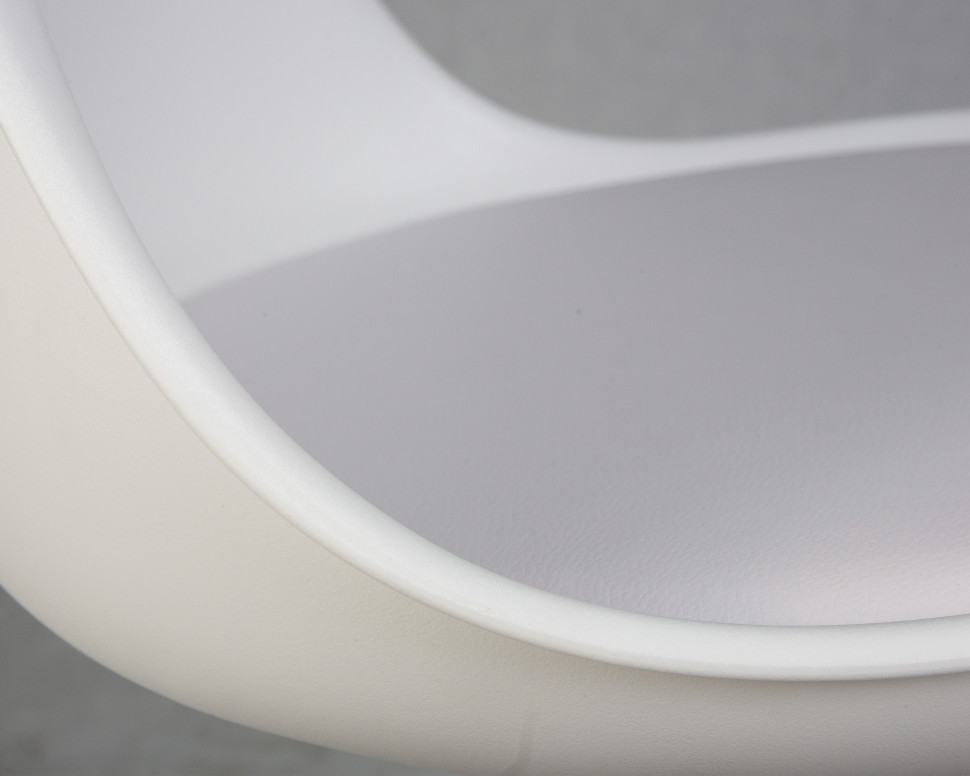 Офісне крісло Астер біле Дніпро - зображення 4