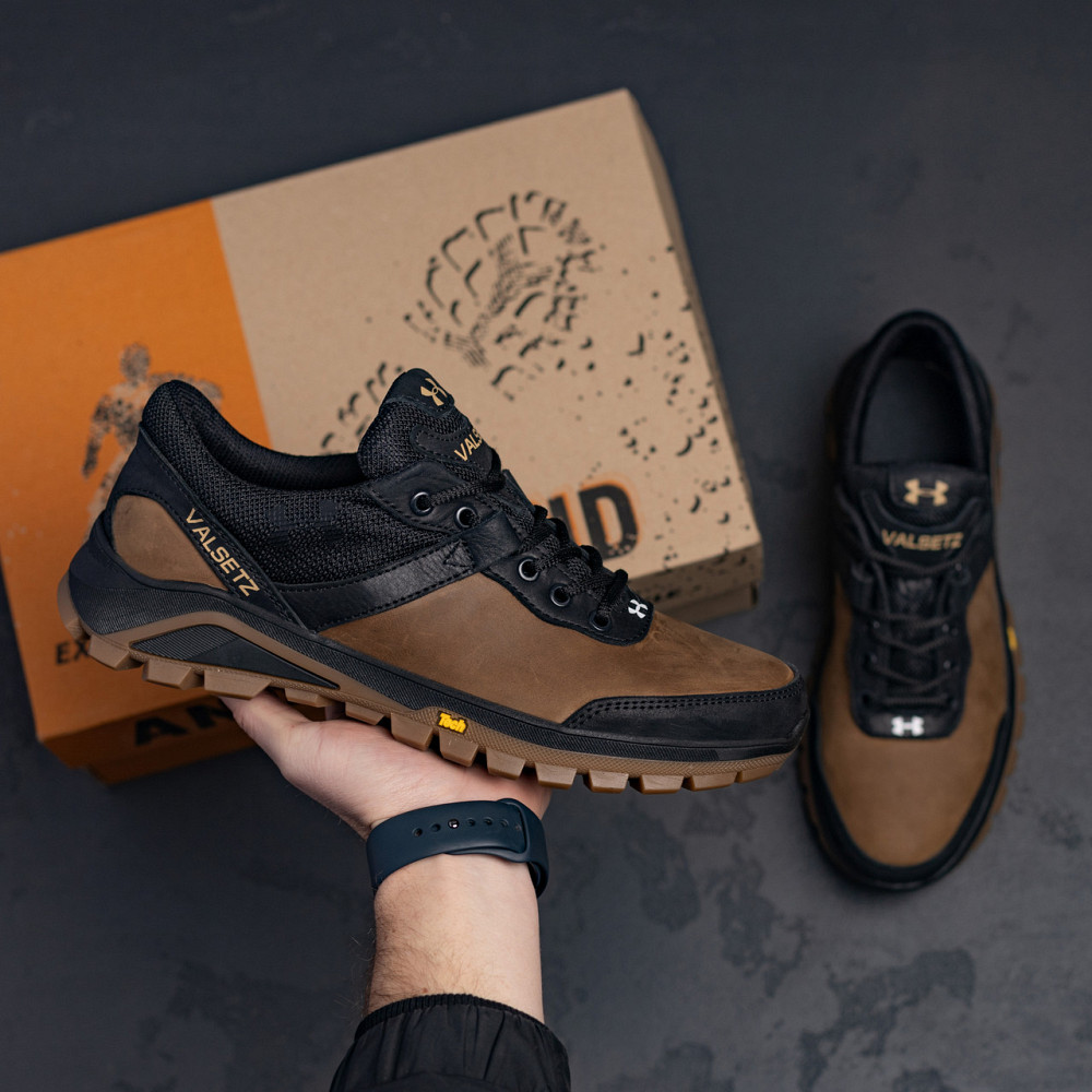 Мужские кожаные кроссовки Valsetz Olive Originals Київ - зображення 8