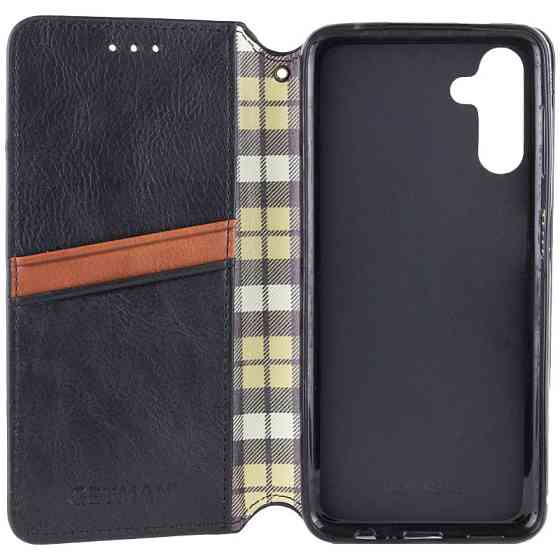 Кожаный чехол-книжка GETMAN Cubic (PU) для Samsung Galaxy A24 4G Херсон