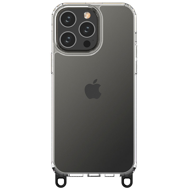 Чехол TPU Transparent with Straps для Apple iPhone 14 Pro Max (6.7") Херсон - изображение 6