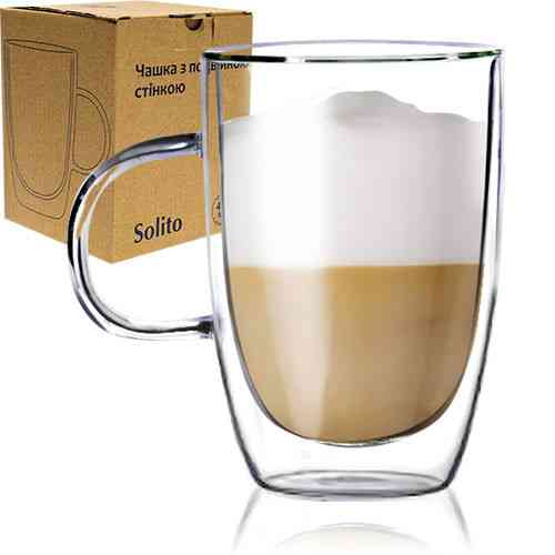 Кружка з подвійними стінками SNT Торре 201-14 350 мл Киев