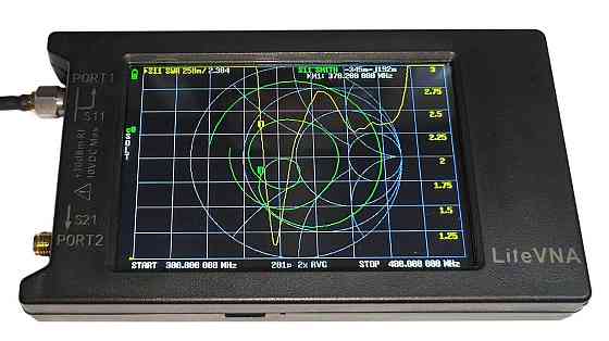 Антенна Yagi 370-450 МГц 11 дБ, до 25 Вт, кабель RG 58U 3 м с SMA-male разъемом. Смотрите графики КС Днепр