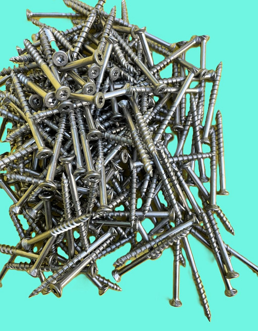 Шуруп для терас 4,8/55 мм, нержавіюча сталь A4, потайна головка TX20 Київ - зображення 4