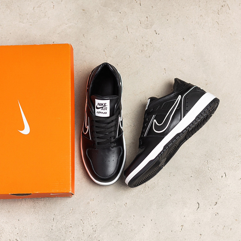 Подростковые кожаные кроссовки Air Max Київ - зображення 7