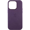 Кожаный чехол Leather Case (AAA) with MagSafe and Animation для Apple iPhone 16 Pro (6.3") Херсон