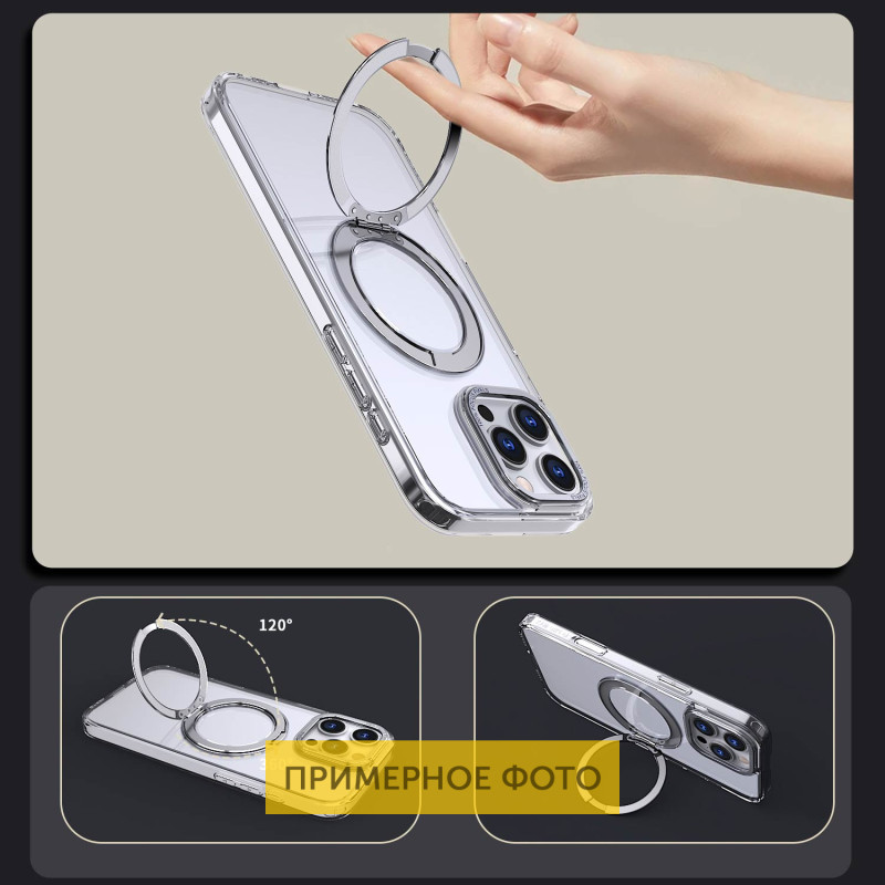 Чехол TPU+PC Empire with MagSafe and Ring для Apple iPhone 16 Plus (6.7") Херсон - зображення 4