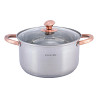 Каструля зі скляною кришкою Kamille KM-4934 5 л 24 см Київ
