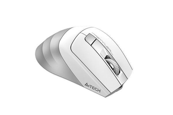 Мышь компьютерная безпроводная A4Tech FB35CS Icy White белая Киев - изображение 3