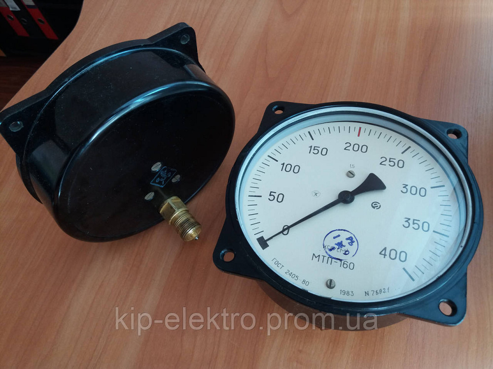 Вакуумметр показывающий ВТП-160 (ВТП 160, ВТП160, ВТП) - радиальный штуцер (РШ), осевой штуцер (ОШ), Киев - изображение 6