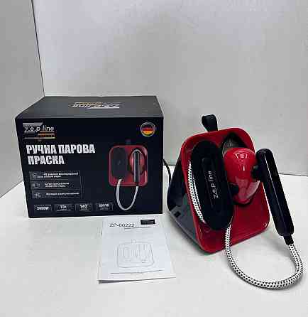 Утюг паровой ручной Zepline ZP-00222 Red 3000 Вт красный Київ