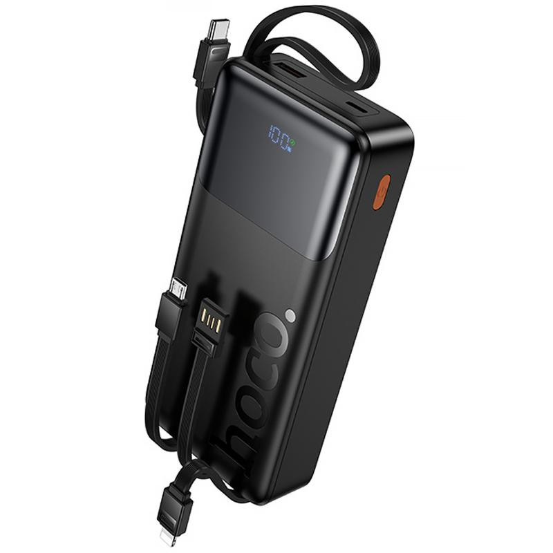 Портативное ЗУ Power Bank Hoco J156A Founder 22.5W+PD20W with 4 cables 20000 mAh Херсон - зображення 1