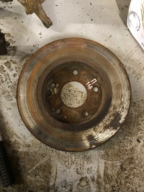 Бу передний тормозной диск Mercedes W168, A1684210112, толщина 11мм. Кропивницкий - изображение 2