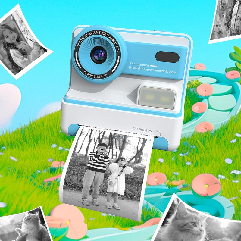 Детская фотокамера моментальной печати D101 Херсон - зображення 2