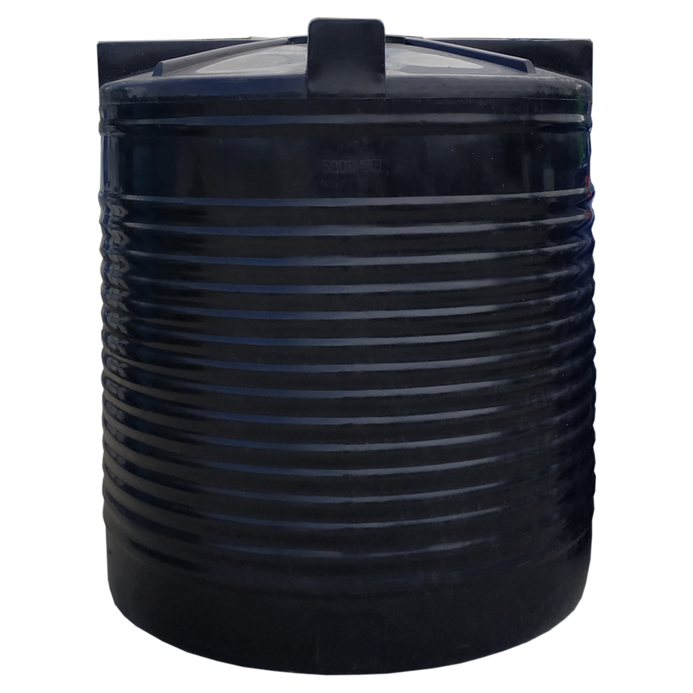 Емкость 5000 л вертикальная двухслойная черная Киев - изображение 1