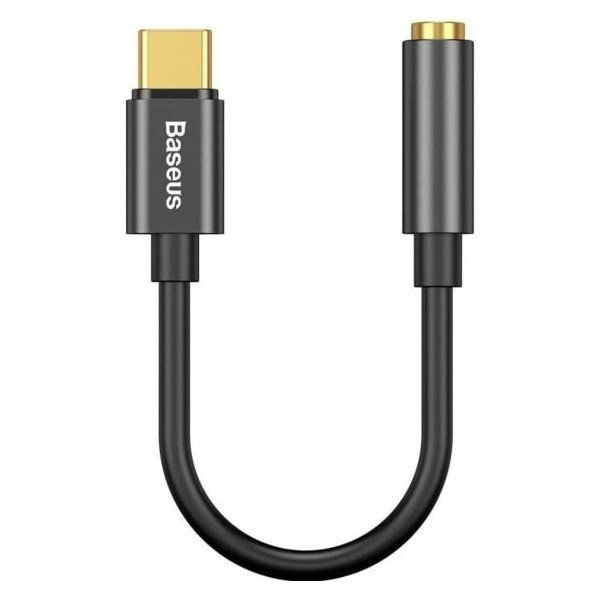 Перехідник Baseus L54 Type-C to 3.5mm Gray (CATL54-0G) Харків - зображення 1