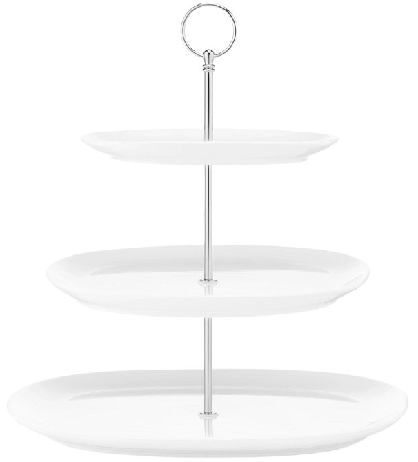 Фруктівниця 3-х ярусна Ardesto 3 Deck AR-3707 32х32 см Київ - зображення 1