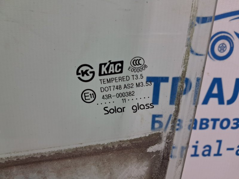 Стекло двери переднее левое Chevrolet Captiva C140 2.2 DIESEL Z22D1 2006 (б/у) Київ - зображення 2