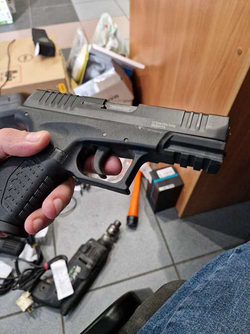 Пістолет стартовий Retay XR кал. 9мм. black Черкассы - изображение 5