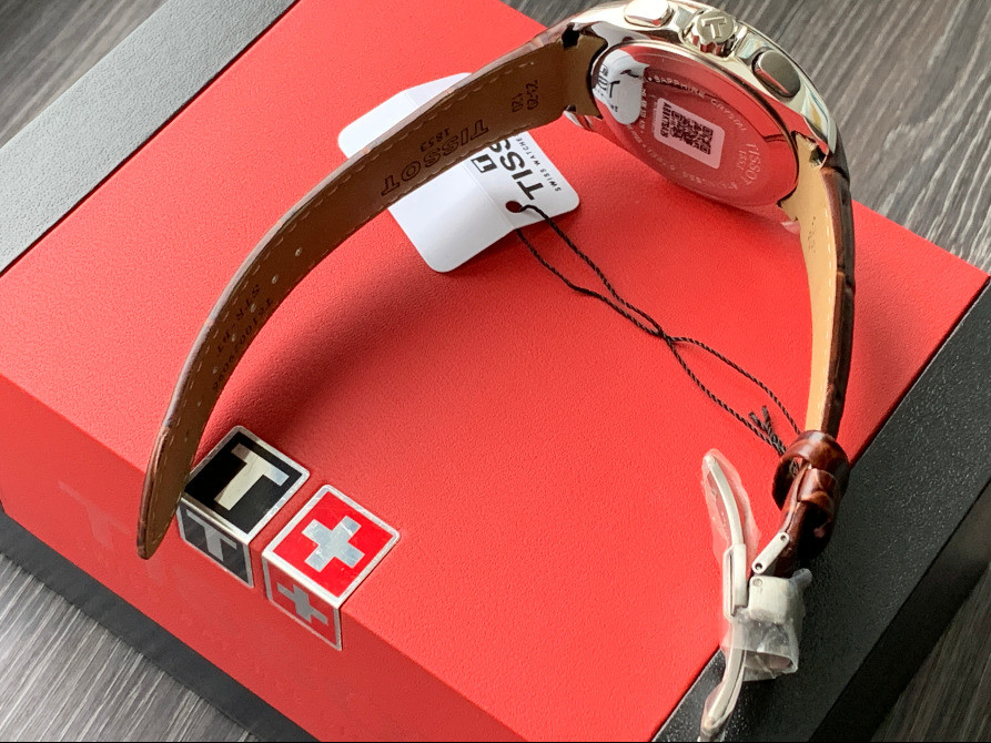 Мужские часы TISSOT T035.617a механизм ETA G10 (Ремешок, Браслет) Киев - изображение 4