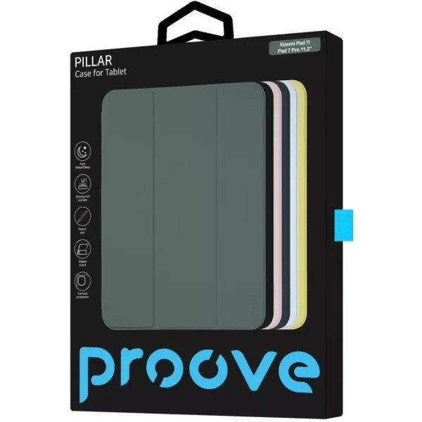 Чохол Proove Pillar для Xiaomi Pad 7/7 Pro Black (PCPTXM07PR02) (Код товару:42298) Харків - зображення 2