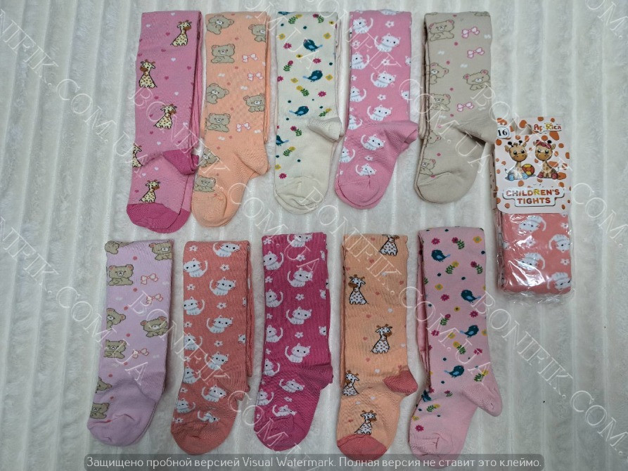 Детские махровые колготки с рисунком (размер 16) (арт. 302К) Кривой Рог - изображение 4