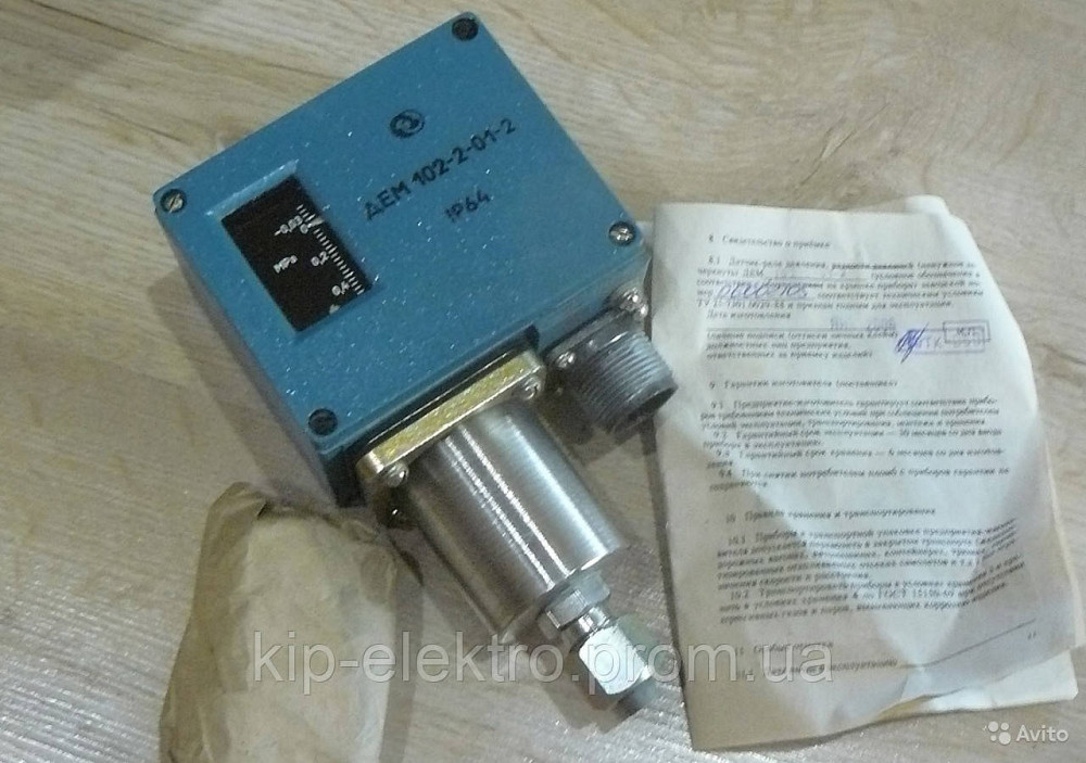 Датчик-реле давления ДЕМ 102-2-01-2 (ДЕМ-102-2-01-2, ДЕМ102-2-01-2, ДЕМ 102, ДЕМ102, ДЕМ-102) Киев - изображение 4