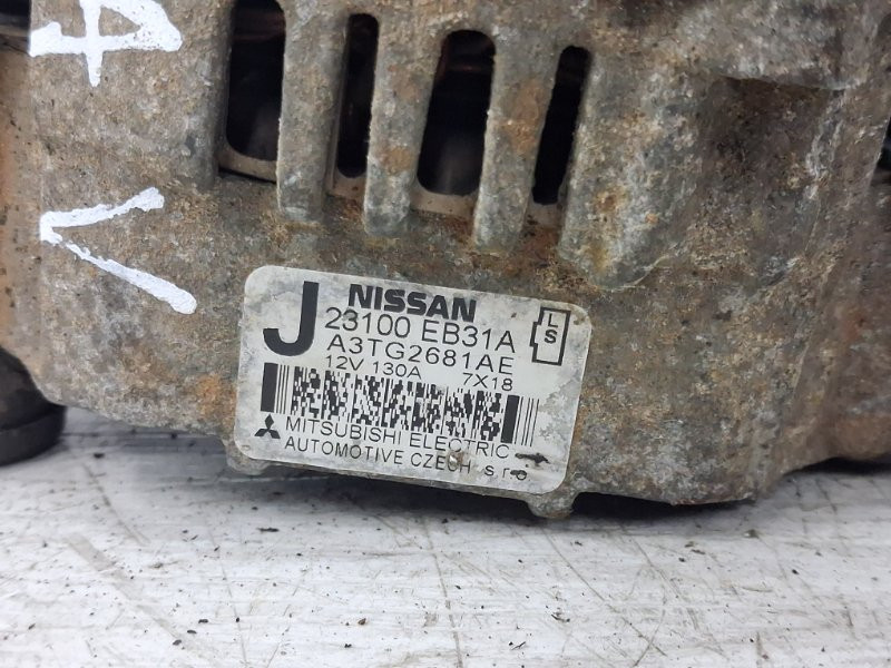 Генератор Nissan Navara 2004-2015 23100EB31A (Арт. 62642) Київ - зображення 5