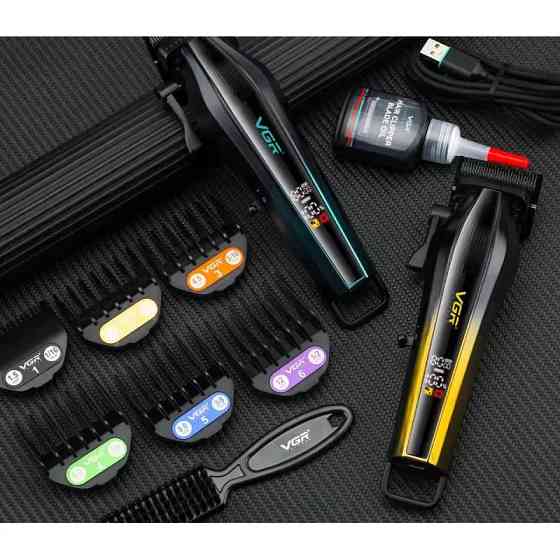 Машинка для стрижки аккумуляторная VGR V-273 GOLD 5 Вт золотистая Киев