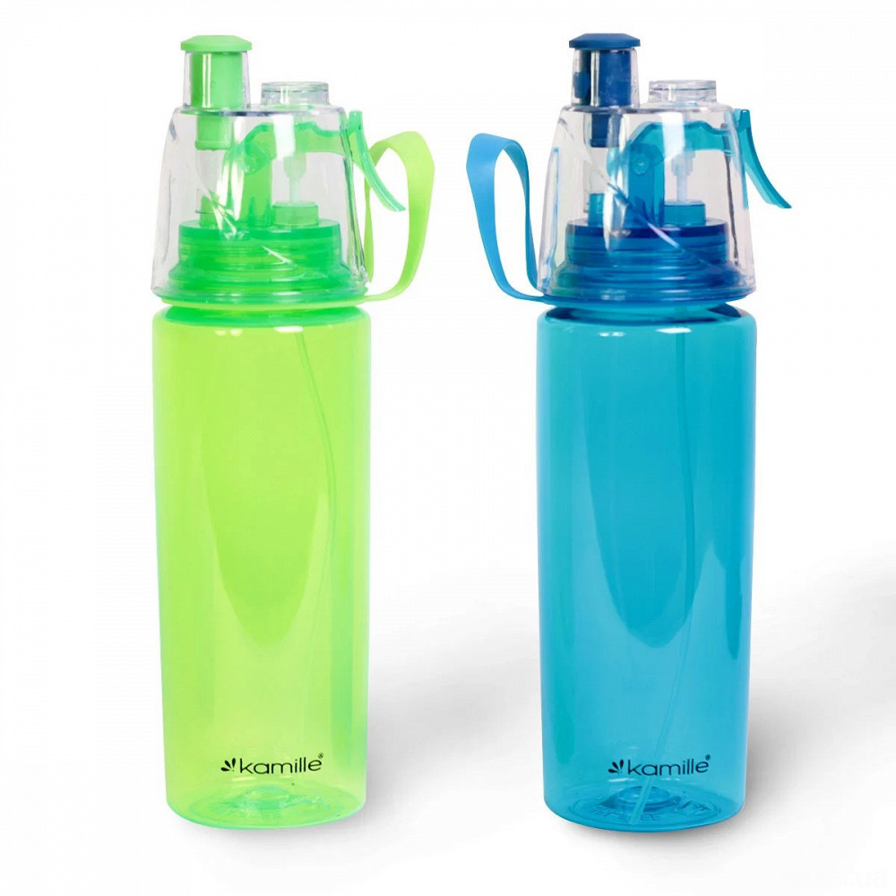 Бутылка спортивная для воды пластиковая 570 мл Kamille (KM 2301) Одеса - зображення 1