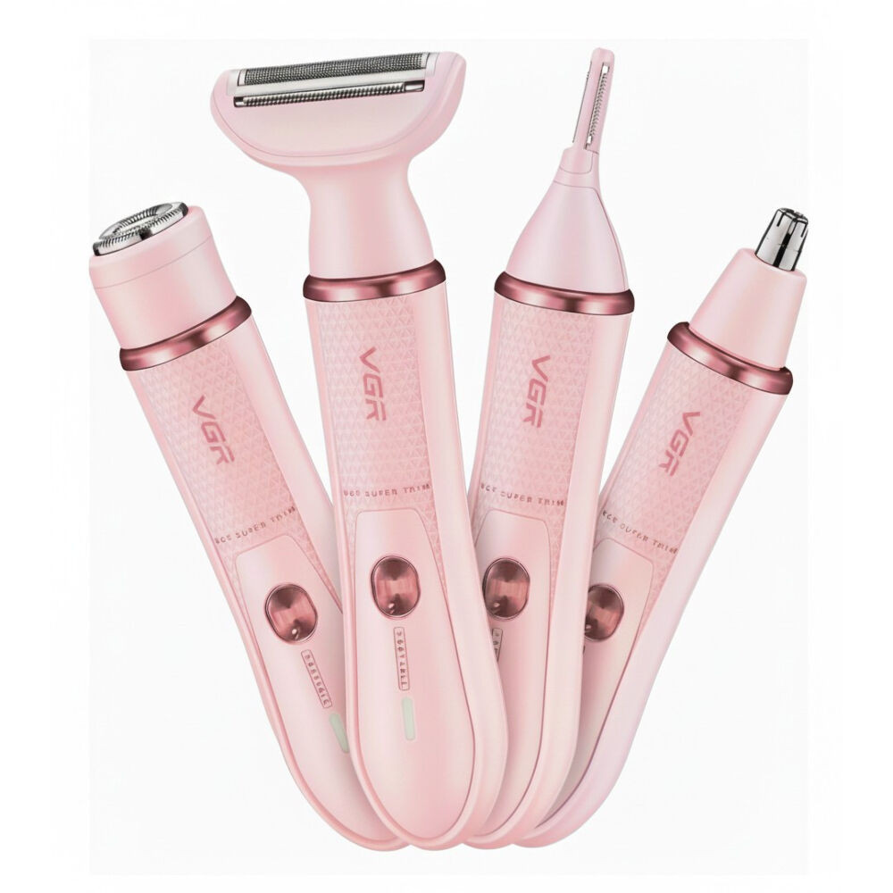 Эпилятор женский в наборе VGR V-761 PINK розовый Київ - зображення 4