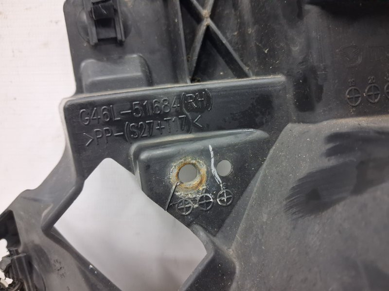 Решетка переднего бампера правая Mazda 6 GJ 2.2 DIESEL 2012 (б/у) Киев - изображение 4